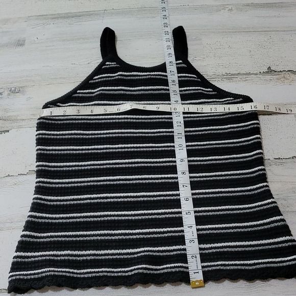 Cloud Chaser | Knit Striped Top | Size: L - Picture 8 of 9